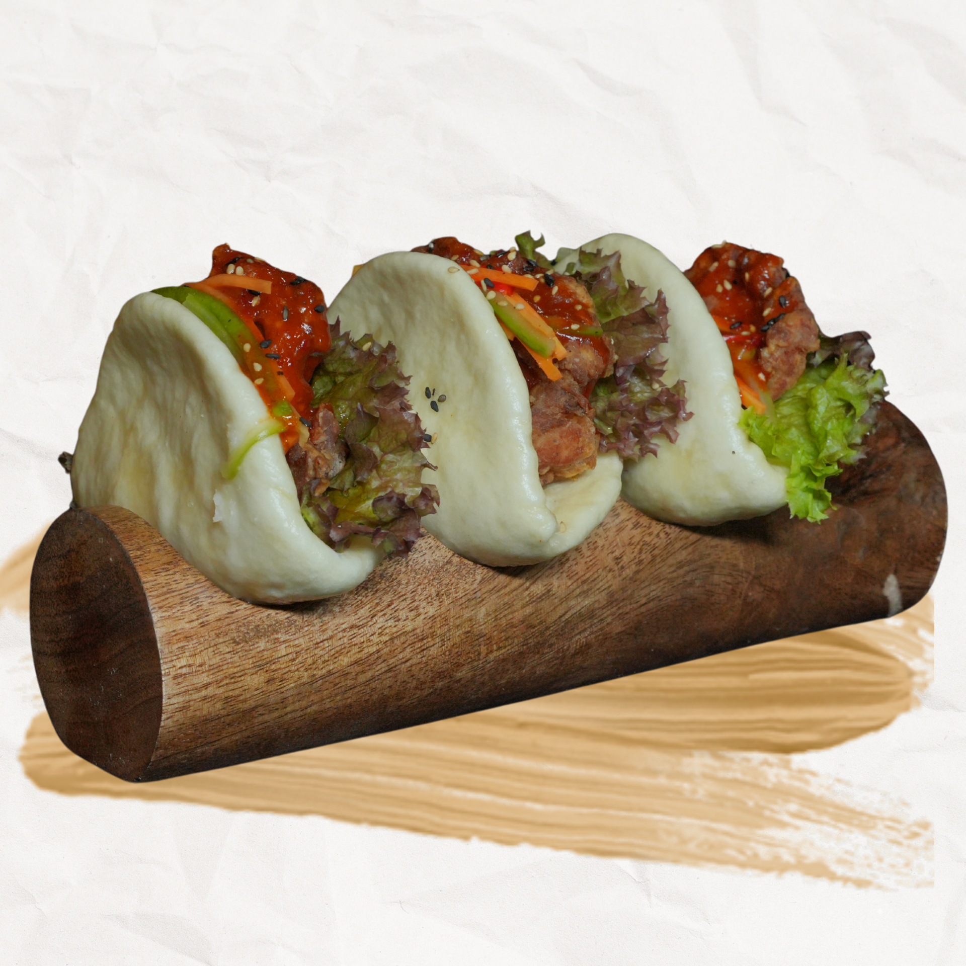 Korean Chicken Bao